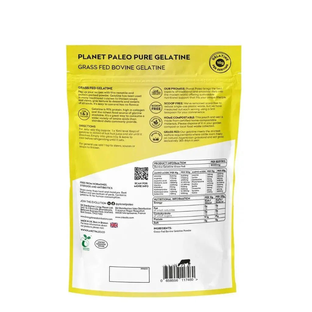 Grass Fed Gelatine Planet Paleo 300g planet paleo  03100024