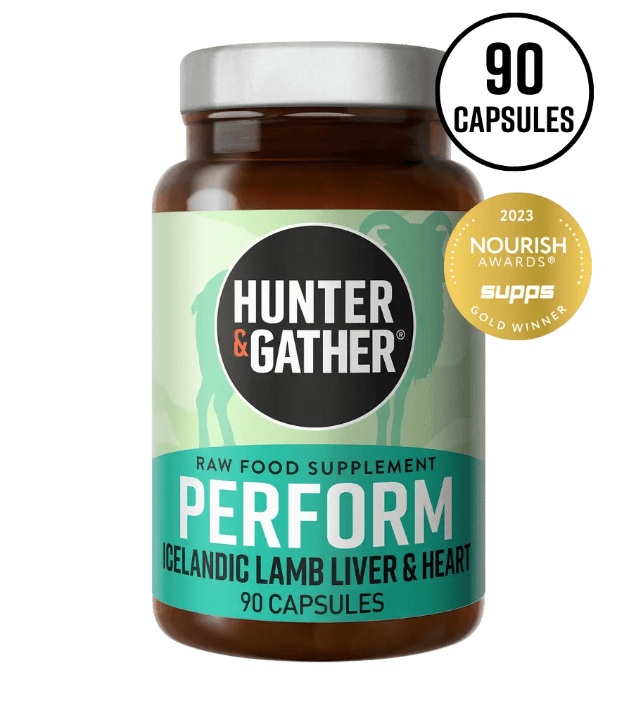 Hunter & Gather Perform 100% Gress Fed Lamb Liver & Heart Hunter & Gather x90 00900013 Vital20