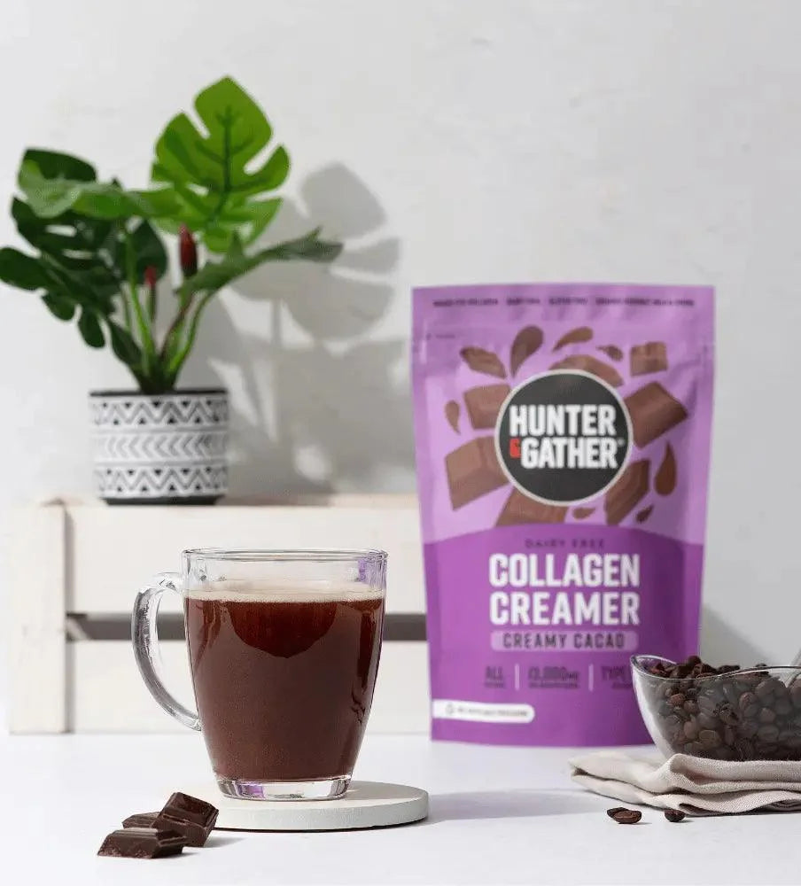 Keto Collagen Creamer Cacao Hunter & Gather 300g hunter & gather  00900043