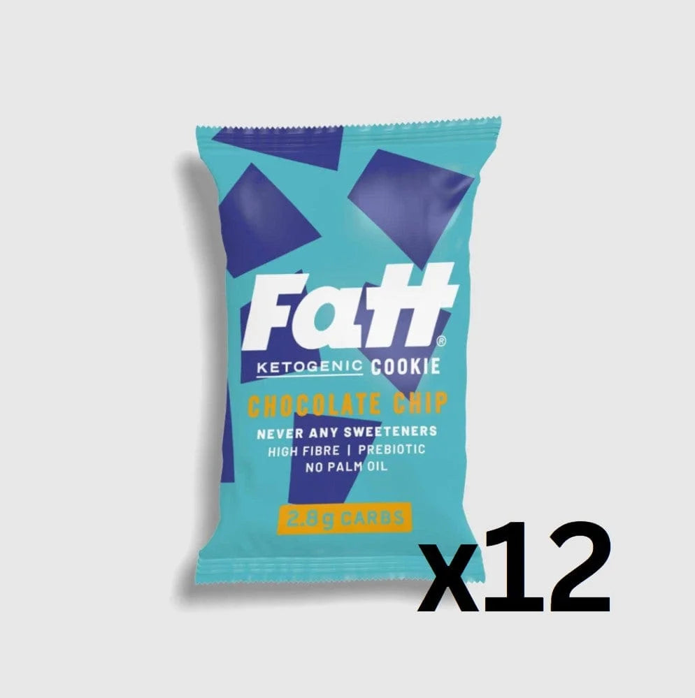 Keto Cookie Chocolate Chip Live Fatt 30g x12 live fatt Snacks 01900030