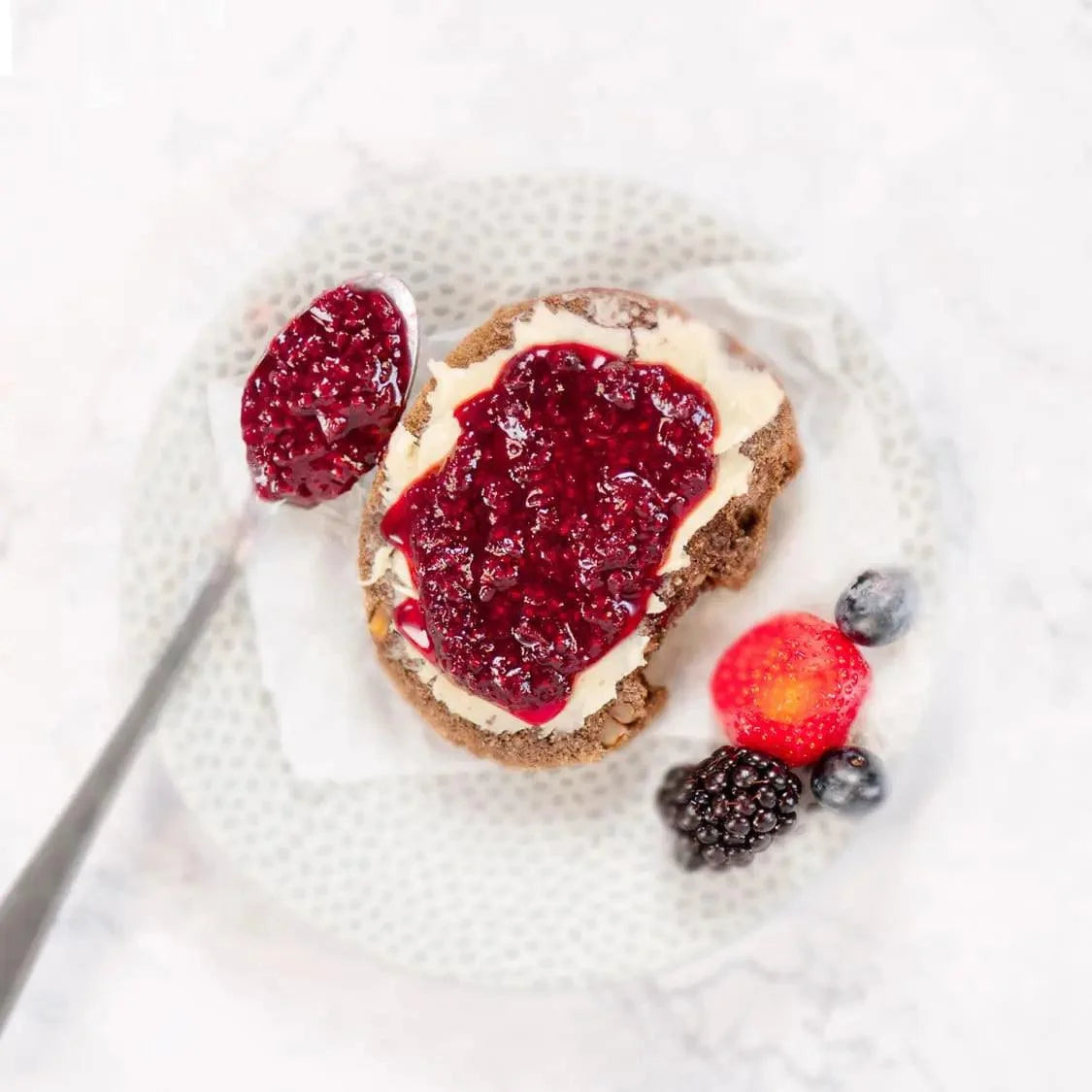 Keto Fruchtaufstrich Waldbeeren Go-Keto 200g – product overview