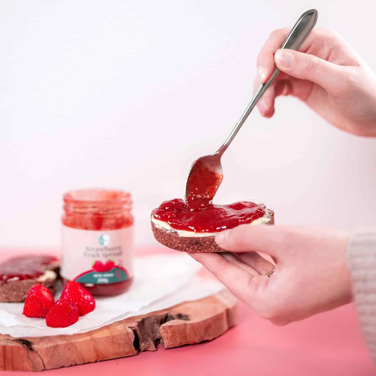 Keto Fruchtaufstrich Erdbeere Go-Keto 200g – product overview