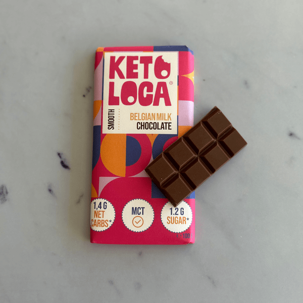 Keto Loca Belgian Chocolate Milk Keto-Loca 100g 02800002 Vital20