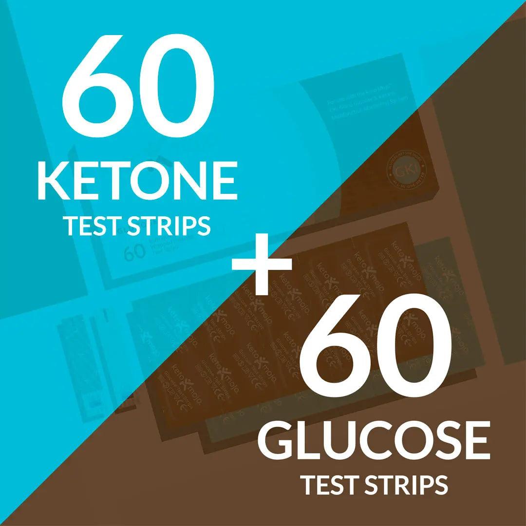 Keto-Mojo GKI Test Strips combi pack Keto-Mojo x60 02400002 Vital20