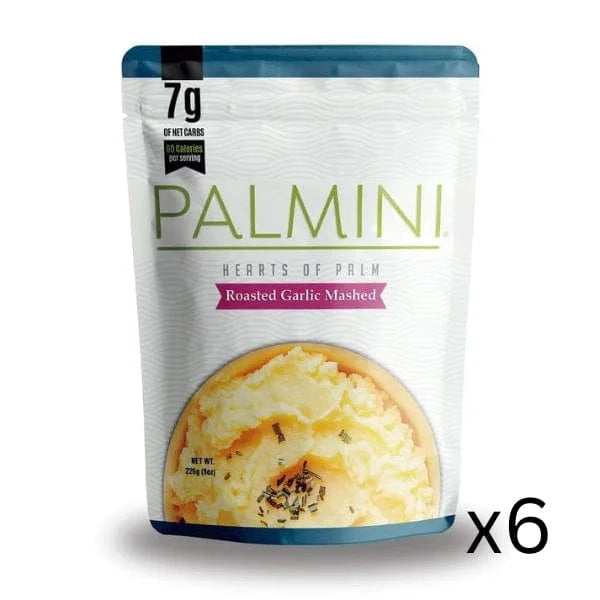 Low Carb Mashed Roasted Garlic Palmini 226g x6 palmini  04300019
