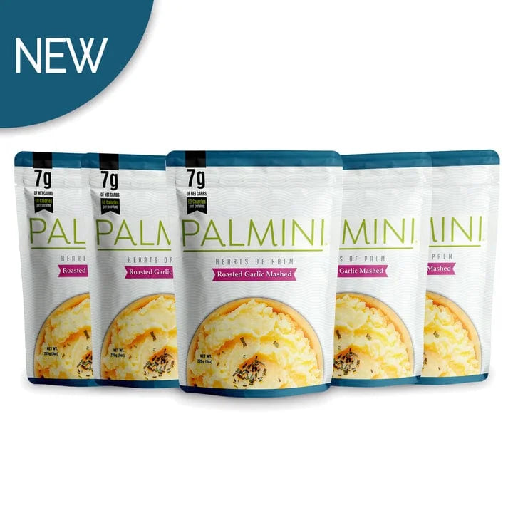Low Carb Mashed Roasted Garlic Palmini 226g x6 palmini  04300019