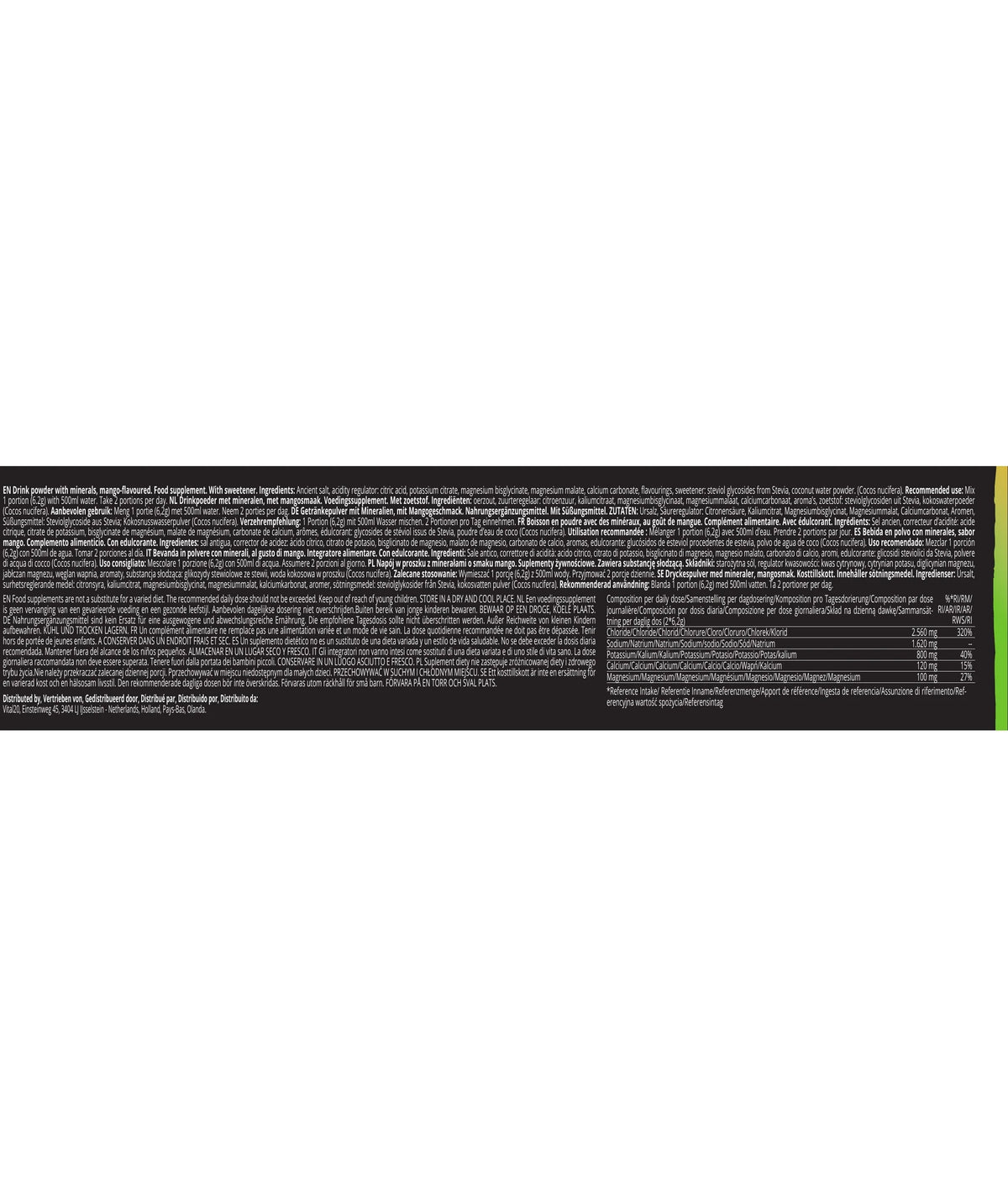 Re-Lyte Electrolyte Hydration Drink Mix Mango Sticks – x30 sticks Re-Lyte P-03400051