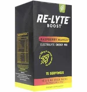 Re-Lyte Energy Boost Drink Mix Raspberry Mango Re-Lyte x15 sticks 03400063 Vital20