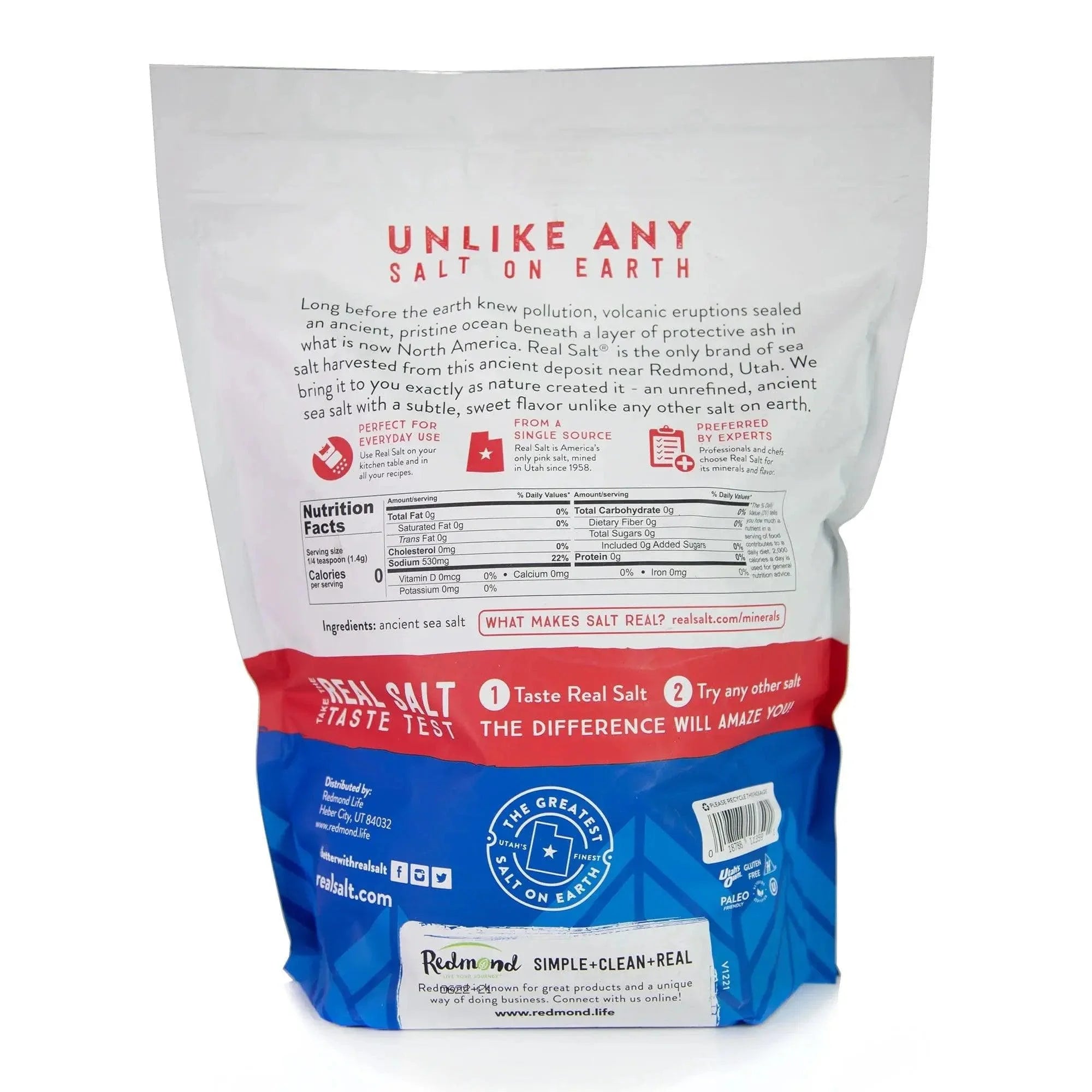 Real Salt Fine Pouch 4356g real salt  03400021