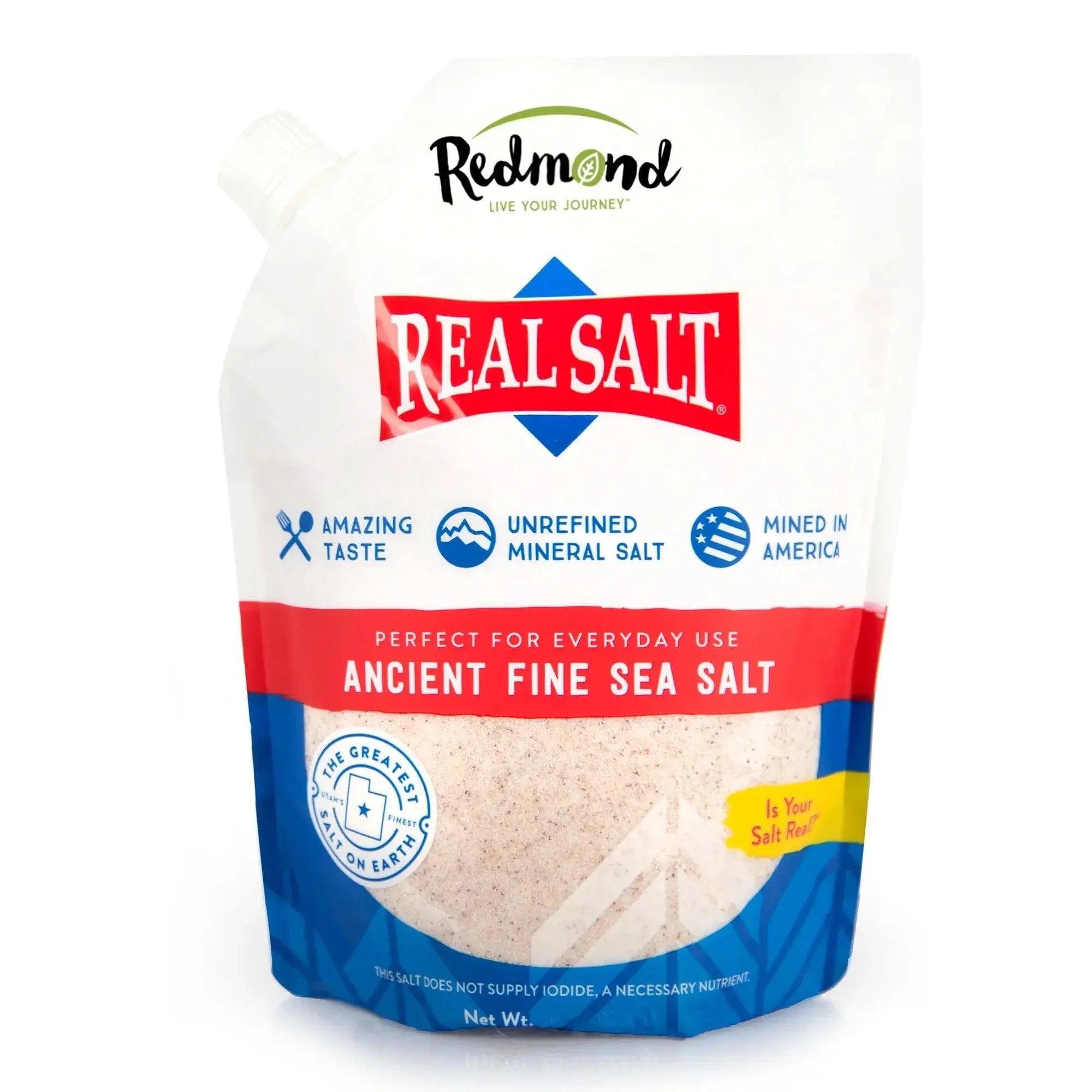 Real Salt Fine Pouch 454g real salt  03400020