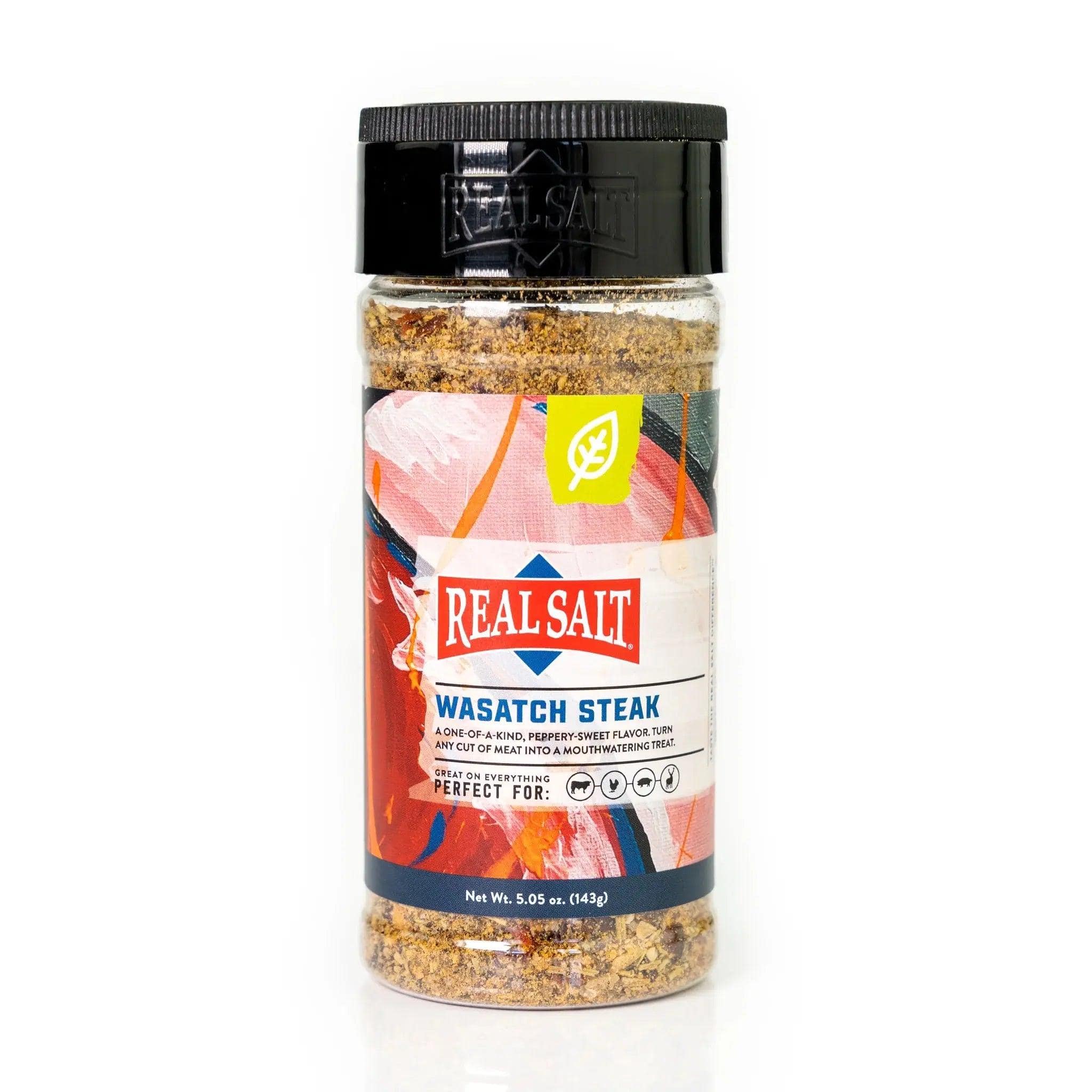Real Salt Seasonings Wasatch Steak Shaker 150g 03400027 Vital20