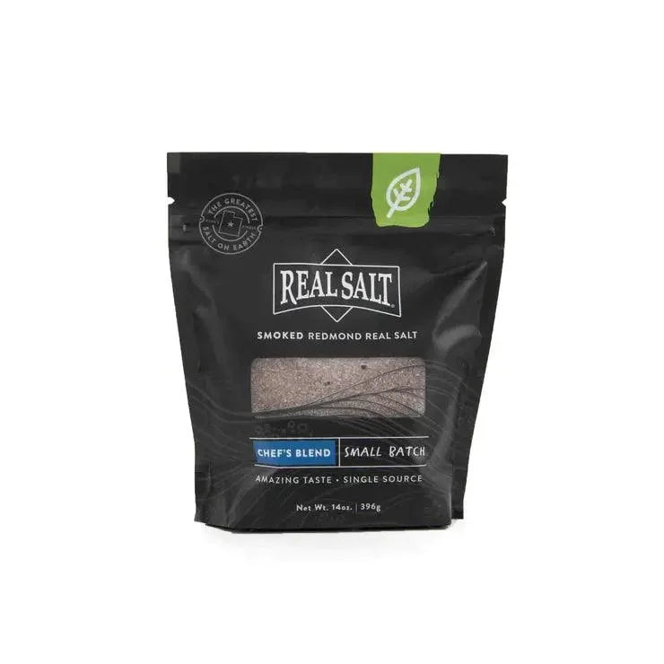 Real Salt Smoked Chef's Blend Pouch 397g real salt  03400031