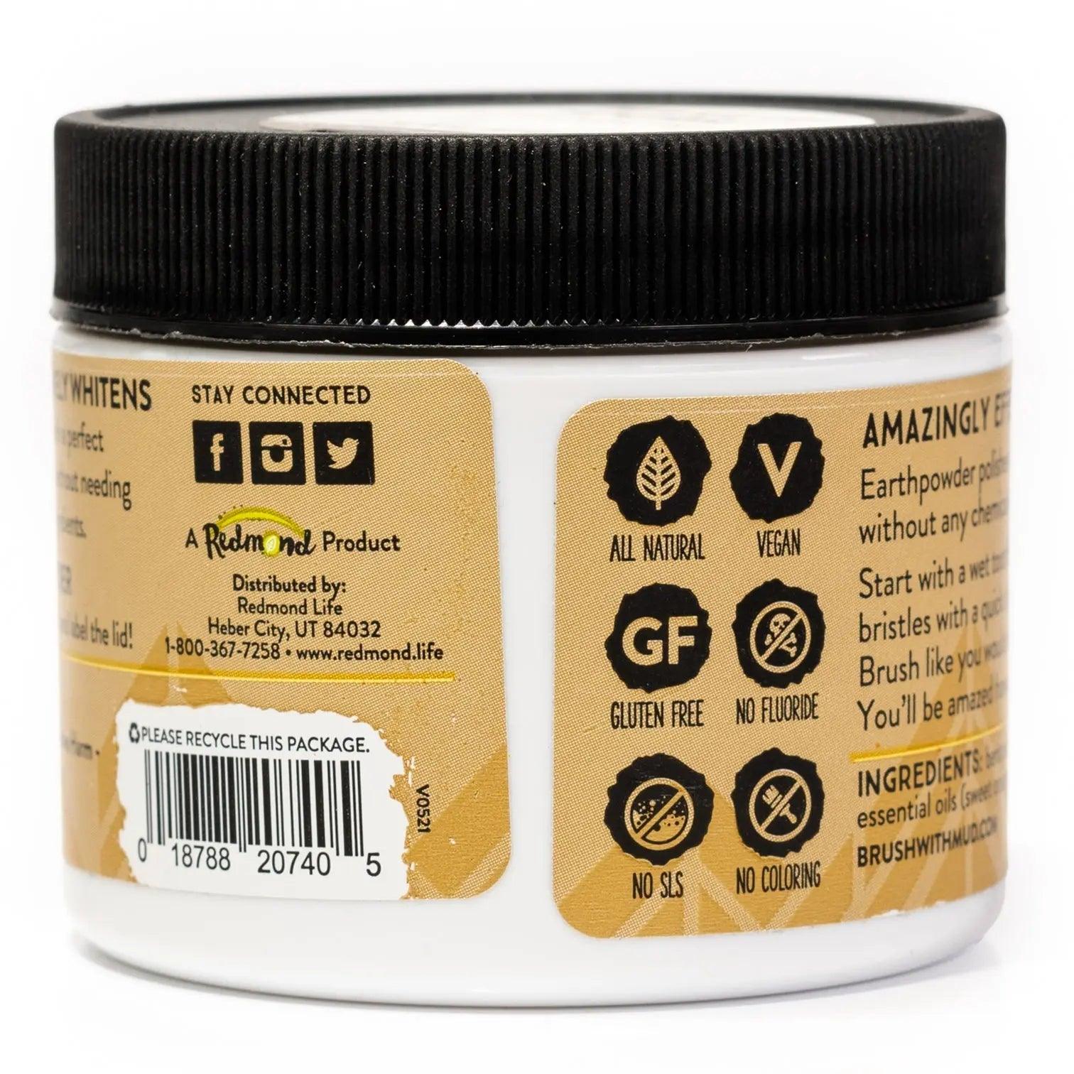 Redmond Earthpowder Toothpaste Splashing Citrus Redmond 51g 04600009 Vital20