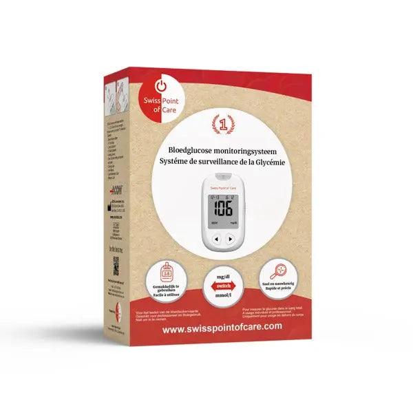 Swiss Point of Care Blood Glucose Test Strips Swiss Point of Care x50 P-OETS-50SP Vital20