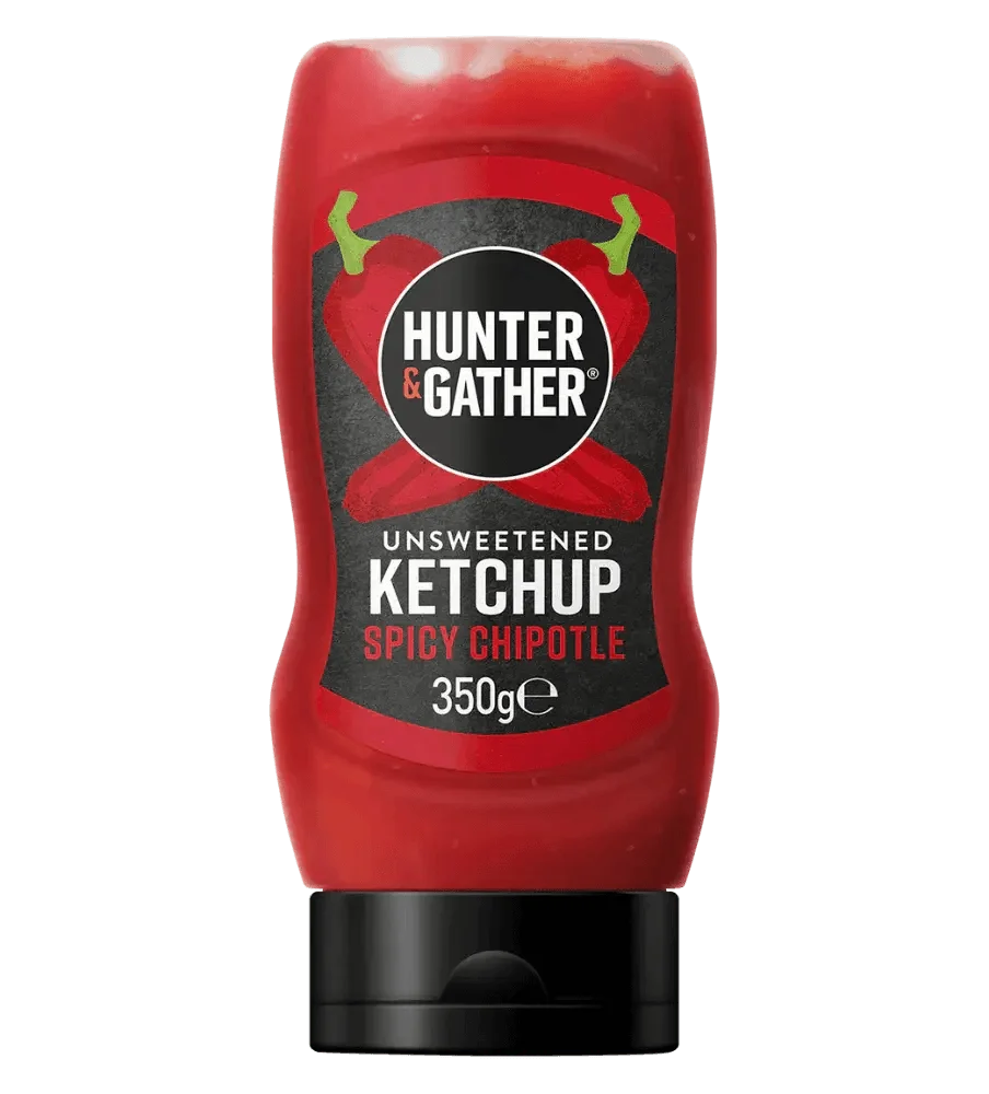Unsweetened Spicy Chipotle Ketchup Hunter & Gather 350g hunter & gather  00900038