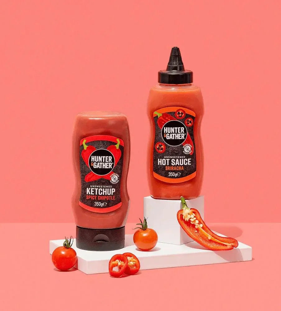 Unsweetened Spicy Chipotle Ketchup Hunter & Gather 350g hunter & gather  00900038