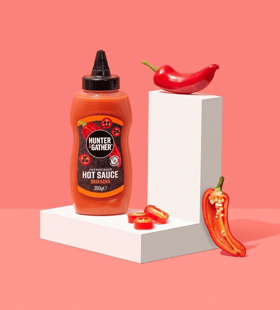 Unsweetened Sriracha Hot Hunter & Gather 350g hunter & gather  00900040