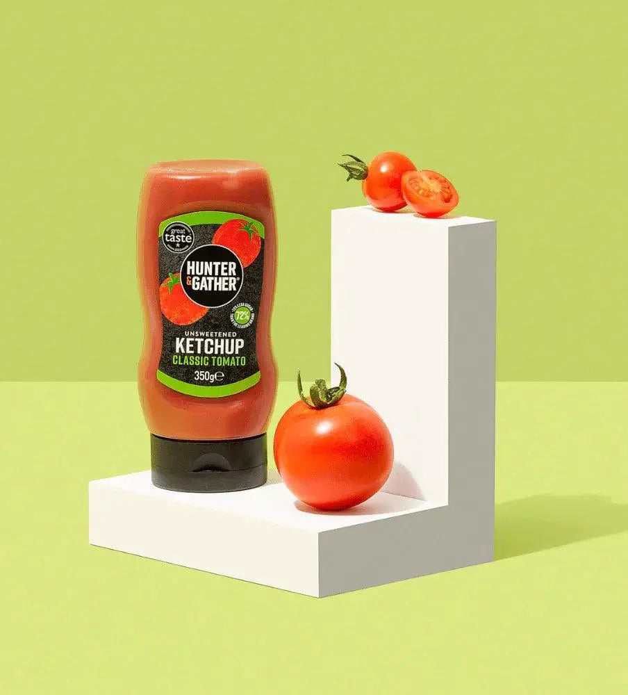 Unsweetened Tomato Ketchup Hunter & Gather 350g hunter & gather  00900037